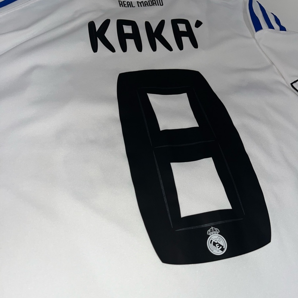 2010-11 Authentic Real Madrid Home Shirt Kaka #8
